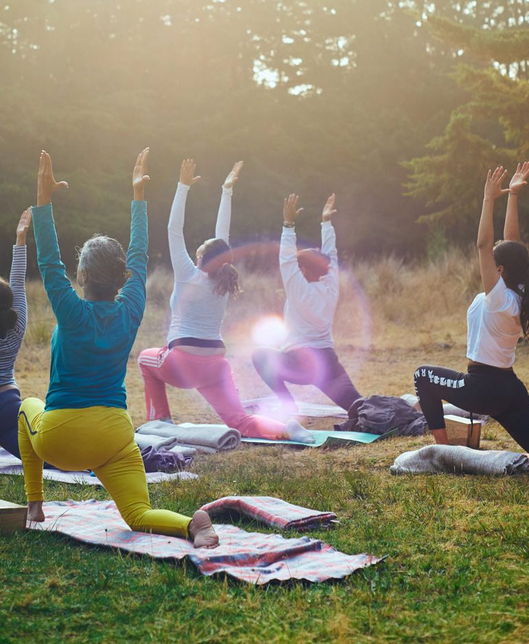 professeure de yoga saint savin stephanie di peri